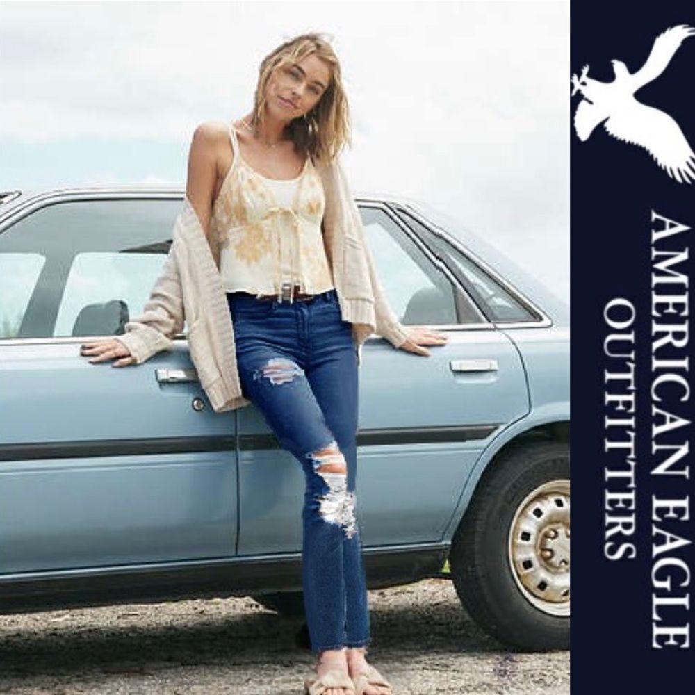 American Eagle Distressed Skinny Jeans